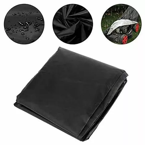 FUHUIDATRADING Housse De Tondeuse à Gazon, Housse De Protection Pour Tondeuse à Gazon Etanche Pour Extérieur Jardin Pelouse 7 FUHUIDATRADING Housse De Tondeuse à Gazon, Housse De Protection Pour Tondeuse à Gazon Etanche Pour Extérieur Jardin Pelouse – Image 5