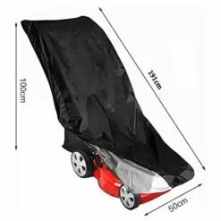 FUHUIDATRADING Housse De Protection Universelle Pour Tondeuse à Gazon - Résistante Aux Intempéries - Étanche - Pour Tracteur De Pelouse - Protection Contre La Poussière - Avec Cordon De Traction -Tondeuse Et Accessoires Boutique 65634484 5