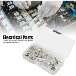 YD 60PCS Argent SC Boucle Terminal Cblage Accessoires Pièces Lectriques Pour Fournitures Industrielles -Tondeuse Et Accessoires Boutique 65834435 4