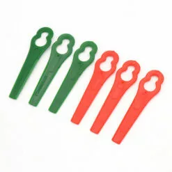 FVBJD Tondeuse à Gazon En Plastique De Couleur Tondeuse à Gazon De Jardin Coupe-herbe Lame De Coupe En Plastique Clé En Forme De Gourde Couteau De Tondeuse à Gazon（Rouge/20pcs） -Tondeuse Et Accessoires Boutique 65855537 3