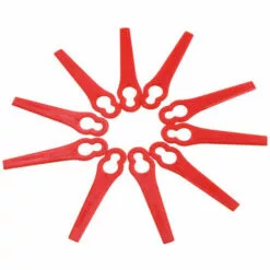 FVBJD Tondeuse à Gazon En Plastique De Couleur Tondeuse à Gazon De Jardin Coupe-herbe Lame De Coupe En Plastique Clé En Forme De Gourde Couteau De Tondeuse à Gazon（Rouge/20pcs） -Tondeuse Et Accessoires Boutique 65855537 4