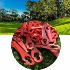 BF Lame De Tondeuse à Gazon En Plastique Cour Pelouse Tondeuse De Jardin Tondeuse Lame Gourde L83 100 Lame De Rechange Pack Rouge -Tondeuse Et Accessoires Boutique 66021345 4