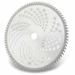 LIFCAUSAL Tête De Tondeuse Lame De Coupe Tête De Tondeuse à Gazon Extérieure En Alliage Outil De Mangeur De Tête De Tondeuse Pour Remplacement De Tondeuse à Gazon à Arbres Droits 80T 0.4