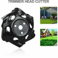 LIFCAUSAL Tête De Coupe Lame De Coupe Tête De Tondeuse à Gazon D'extérieur Tête De Rasoir En Acier Accessoires D'affûtage De Tête Outil De Mangeur D'herbe Remplacement Très Résistant -Tondeuse Et Accessoires Boutique 66373133 4