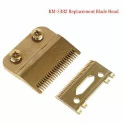 FUIENKO Jeu De Lames De Rechange Pour Kemei KM-1986 KM-1987, Accessoires De Tondeuse En Acier à Haute Teneur En Carton Doré -Tondeuse Et Accessoires Boutique 66632300 3