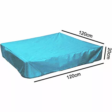 PESCE Housse De Bac à Sable, Housse De Protection Carrée Pour Le Sable Et Les Jouets à L'abri De La Poussière Et De La Pluie, Auvent De Bac à Sable Avec Cordon De Serrage, Couverture De Piscine Pour Bac à Sable 7 PESCE Housse De Bac à Sable, Housse De Protection Carrée Pour Le Sable Et Les Jouets à L'abri De La Poussière Et De La Pluie, Auvent De Bac à Sable Avec Cordon De Serrage, Couverture De Piscine Pour Bac à Sable – Image 5