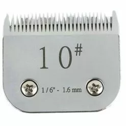 FUIENKO Lame De Tondeuse électrique AD-SK5 Pour Chien, 10 Lames De Remplacement, Accessoires De Tondeuse,Argent