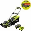 Tondeuse RYOBI 36V Brushless - Coupe 46cm - 1 Batterie 5.0Ah - 1 Chargeur - RLM36X46H50PG 2 Tondeuse RYOBI 36V Brushless - Coupe 46cm - 1 Batterie 5.0Ah - 1 Chargeur - RLM36X46H50PG -Tondeuse Et Accessoires Boutique 66865314 1