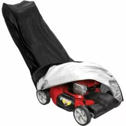 HKLFFJA Tondeuse À Gazon Couvre Étanche Antipoussière Tous Temps Extérieur/intérieur Anti-UV Protecteur 210D Polyester Sac De Rangement -