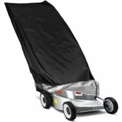 HKLFFJA Housse De Protection Pour Tondeuse À Gazon, Universelle Grande Taille Tondeuse Autoportée Tracteur Étanche Bache, Poussière, Aux Intempéries, Pour Extérieur Jardin Pelouse, 188 * 63,5 * 99Cm -