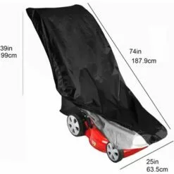 HKLFFJA Housse De Protection Pour Tondeuse À Gazon, Universelle Grande Taille Tondeuse Autoportée Tracteur Étanche Bache, Poussière, Aux Intempéries, Pour Extérieur Jardin Pelouse, 188 * 63,5 * 99Cm - 10 HKLFFJA Housse De Protection Pour Tondeuse À Gazon, Universelle Grande Taille Tondeuse Autoportée Tracteur Étanche Bache, Poussière, Aux Intempéries, Pour Extérieur Jardin Pelouse, 188 * 63,5 * 99Cm - -Tondeuse Et Accessoires Boutique 67177130 4