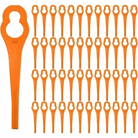 THSINDE Pack De 50 Lames Plastiques De Rechange Pour Débroussailleuse L83 3 THSINDE Pack De 50 Lames Plastiques De Rechange Pour Débroussailleuse L83
