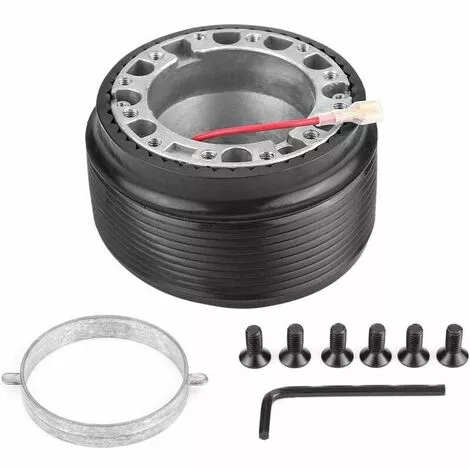 ECHOO Trous De Volant Adaptateur De Moyeu Racing Kit Snap Off Boss Pour Convient à Les VW GOLF MK3 Y COMPRIS GTI 1993-1998/VW POLO MK3 1994-2002,1PCS 3 ECHOO Trous De Volant Adaptateur De Moyeu Racing Kit Snap Off Boss Pour Convient à Les VW GOLF MK3 Y COMPRIS GTI 1993-1998/VW POLO MK3 1994-2002,1PCS