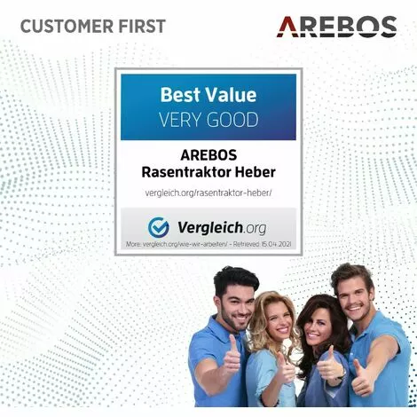 AREBOS Lève-tondeuse Tracteur-tondeuse Dispositif De Levage Cric | 450 Kg | Angle D'inclinaison à Environ 45° | Rouge | Stable Et Solide - Rouge 7 AREBOS Lève-tondeuse Tracteur-tondeuse Dispositif De Levage Cric | 450 Kg | Angle D'inclinaison à Environ 45° | Rouge | Stable Et Solide - Rouge – Image 5