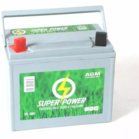 OLEO MAC Batterie Tracteur Tondeuse 12V - 28Ah + Gauche 3 OLEO MAC Batterie Tracteur Tondeuse 12V - 28Ah + Gauche