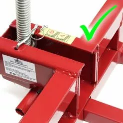 WILTEC Nettoyage Facile Cric Lève Tracteur Tondeuse - Lève Tondeuse Tondeuse Mowerlifter De 400kg Max. -Tondeuse Et Accessoires Boutique 980366 5